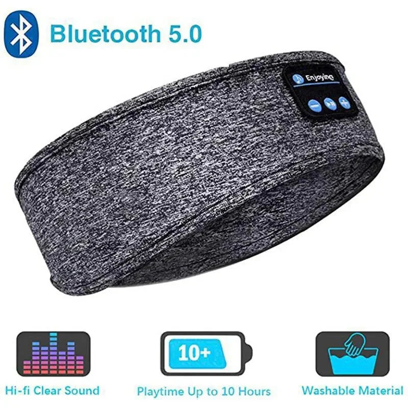 Bluetooth Sleep Headband - Wireless, Comfortable, 10 Hour playtime