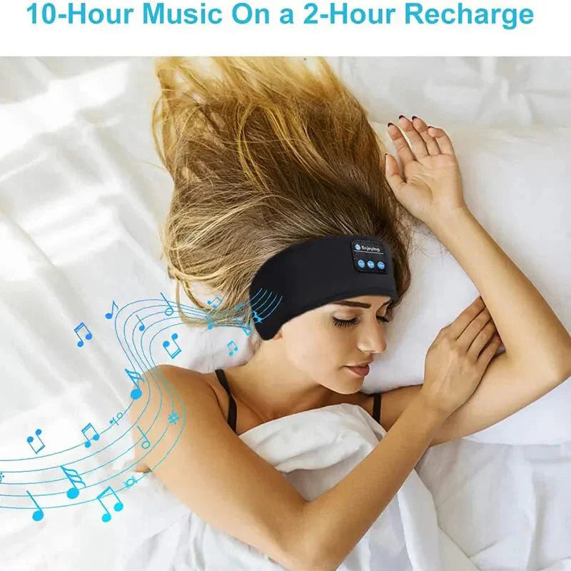 Bluetooth Sleep Headband - Wireless, Comfortable, 10 Hour playtime