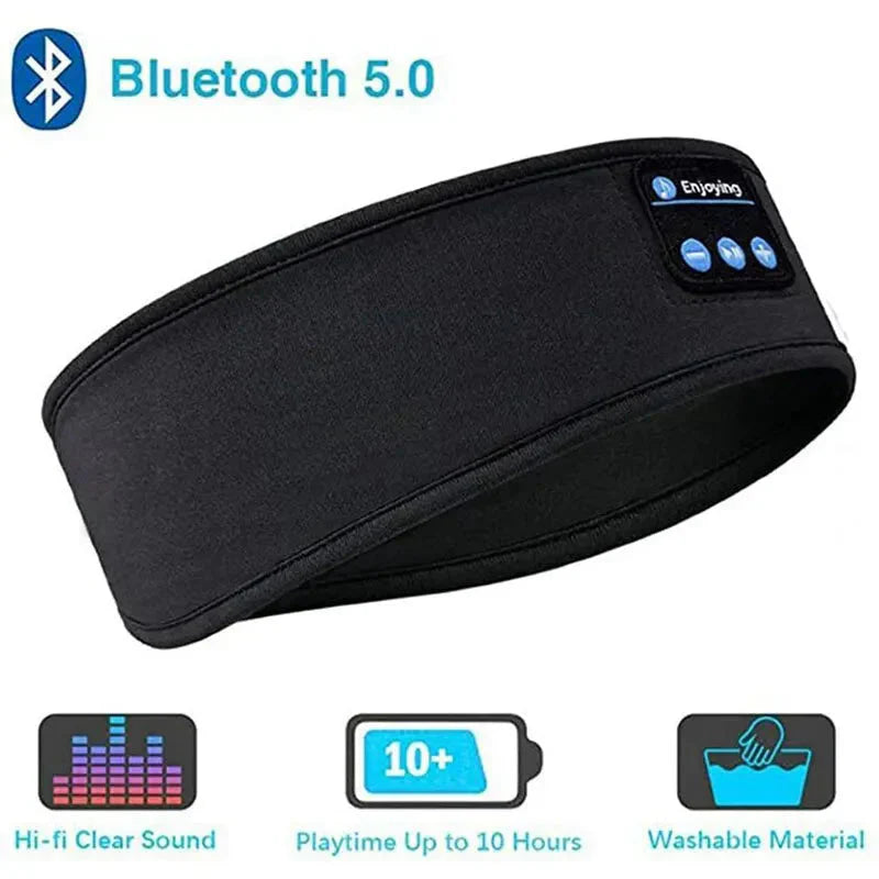 Bluetooth Sleep Headband - Wireless, Comfortable, 10 Hour playtime