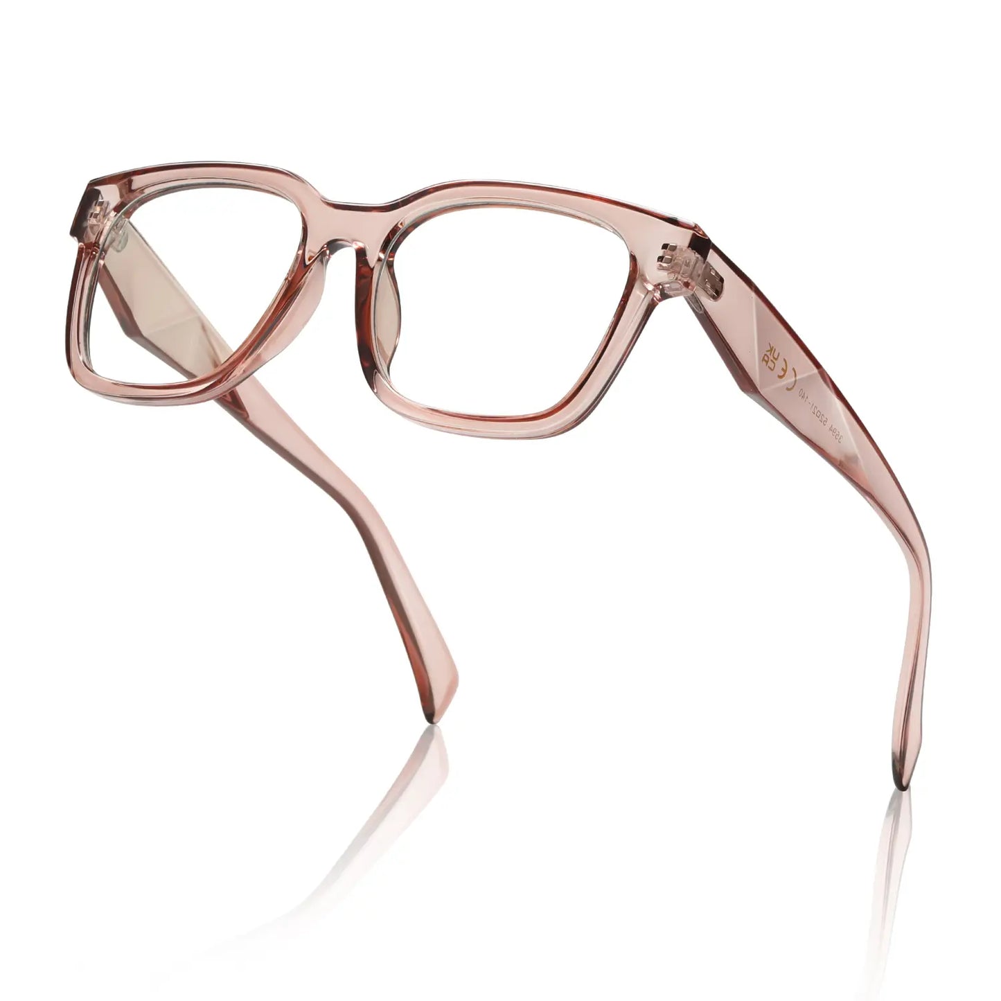 Elevate Your Style with Kimorn Unisex Blue Light Blocking Glasses - Lightweight, UV400 Protection, and Sleek Angular Design for Everyday Comfort