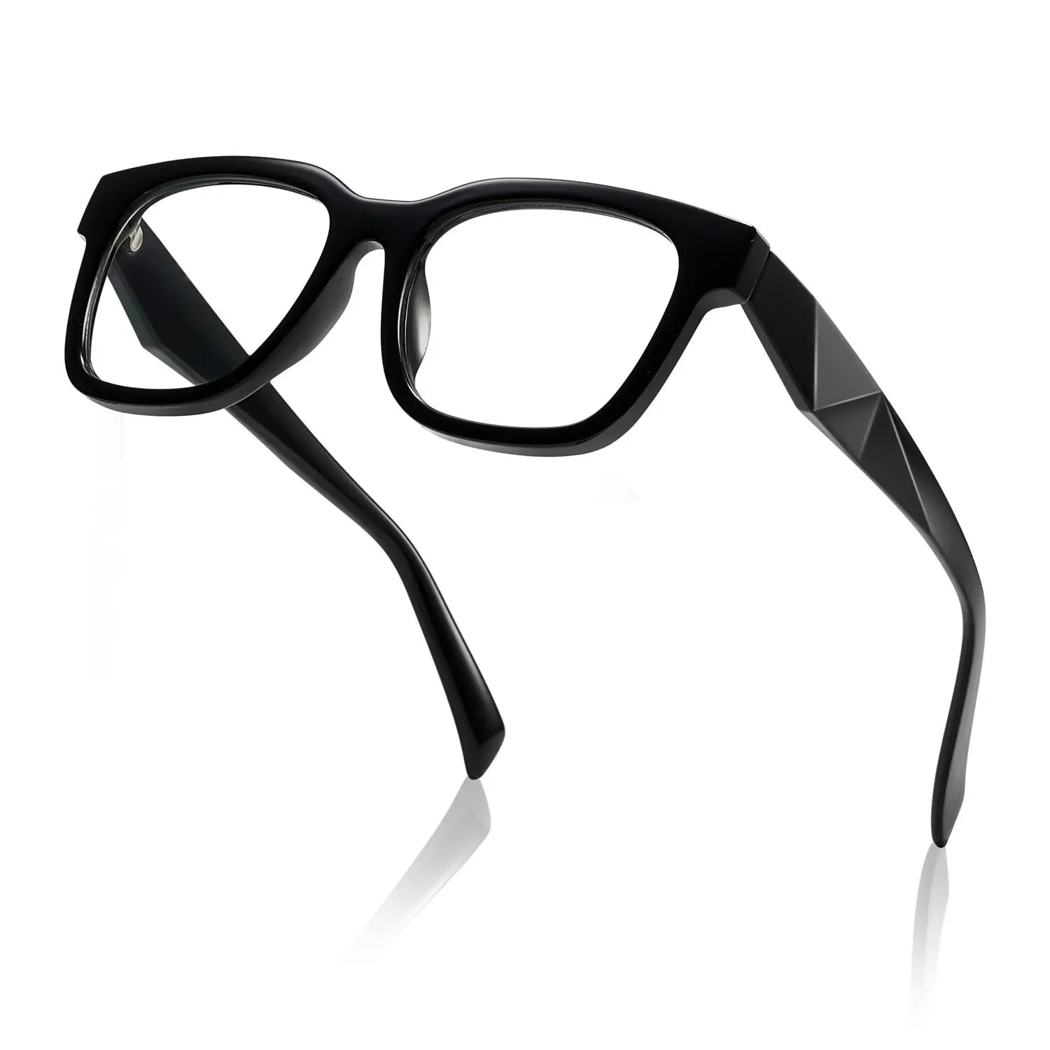 Elevate Your Style with Kimorn Unisex Blue Light Blocking Glasses - Lightweight, UV400 Protection, and Sleek Angular Design for Everyday Comfort