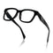 Elevate Your Style with Kimorn Unisex Blue Light Blocking Glasses - Lightweight, UV400 Protection, and Sleek Angular Design for Everyday Comfort