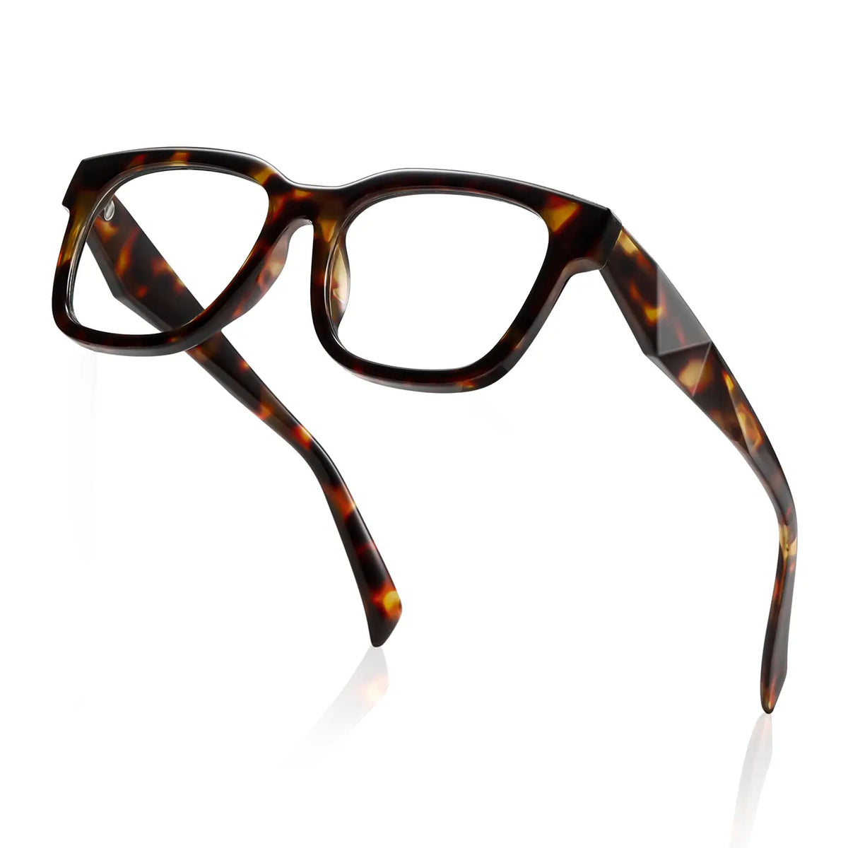Elevate Your Style with Kimorn Unisex Blue Light Blocking Glasses - Lightweight, UV400 Protection, and Sleek Angular Design for Everyday Comfort