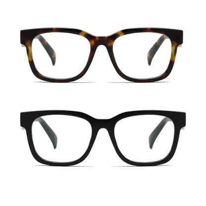 Elevate Your Style with Kimorn Unisex Blue Light Blocking Glasses - Lightweight, UV400 Protection, and Sleek Angular Design for Everyday Comfort