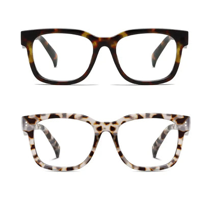 Elevate Your Style with Kimorn Unisex Blue Light Blocking Glasses - Lightweight, UV400 Protection, and Sleek Angular Design for Everyday Comfort