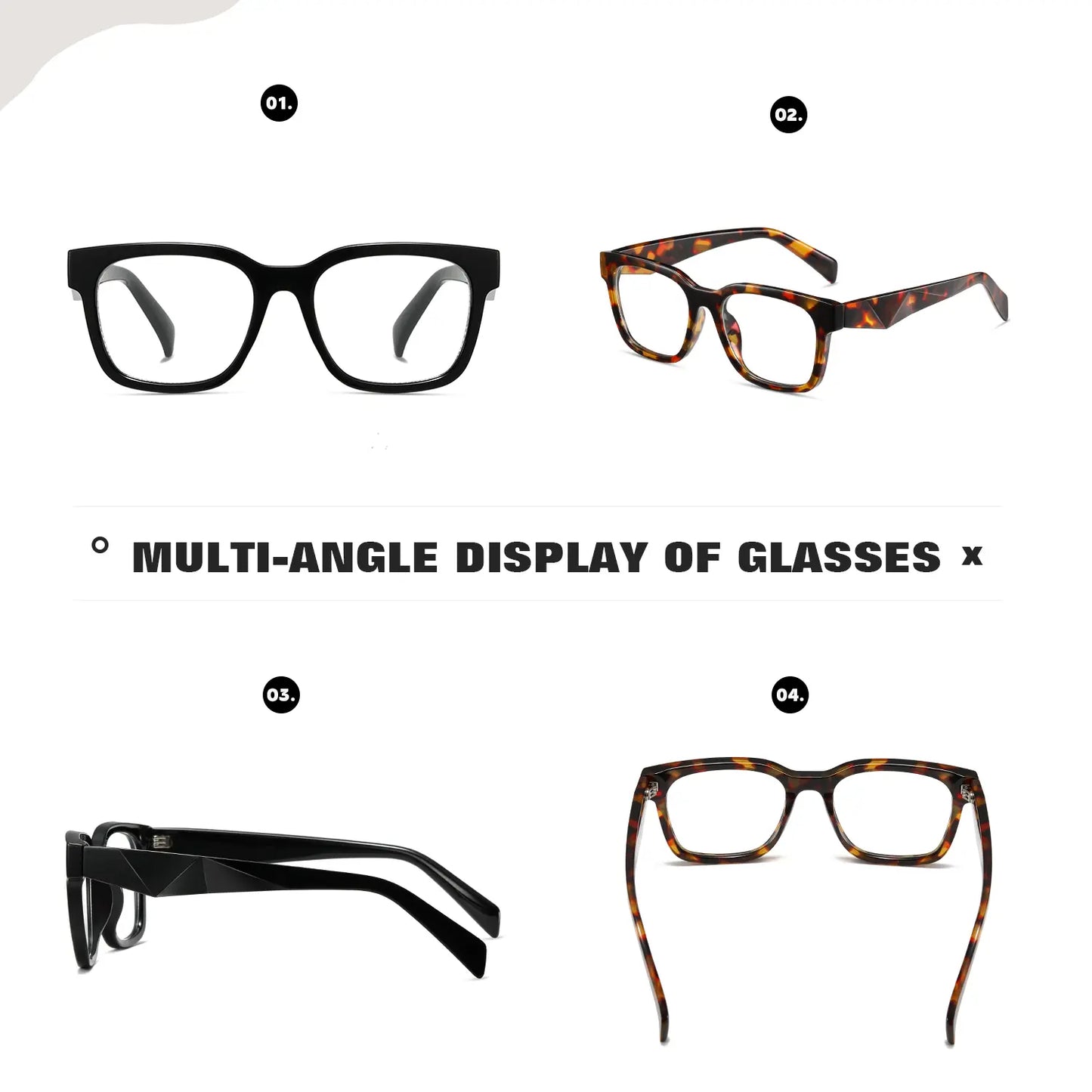 Elevate Your Style with Kimorn Unisex Blue Light Blocking Glasses - Lightweight, UV400 Protection, and Sleek Angular Design for Everyday Comfort