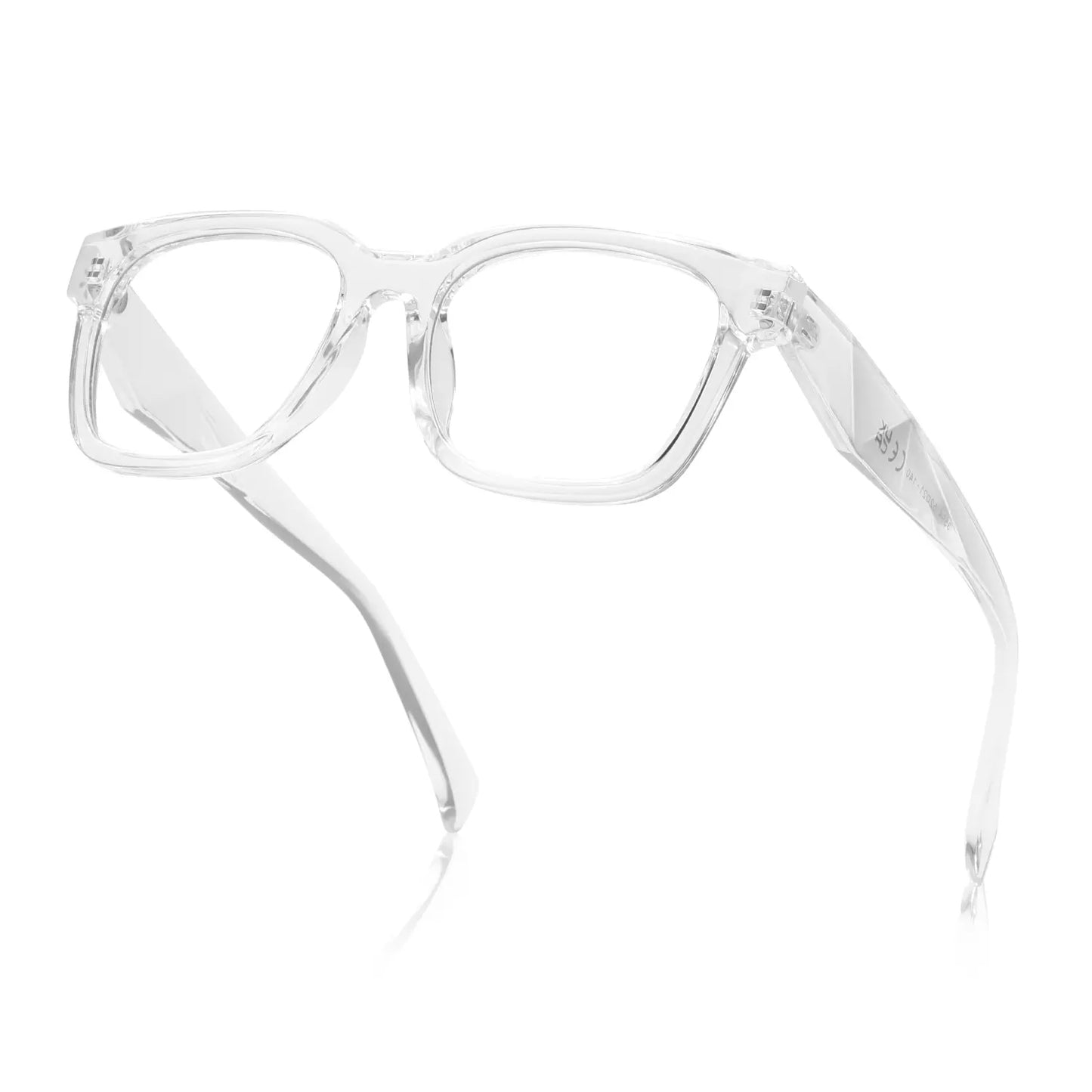 Elevate Your Style with Kimorn Unisex Blue Light Blocking Glasses - Lightweight, UV400 Protection, and Sleek Angular Design for Everyday Comfort